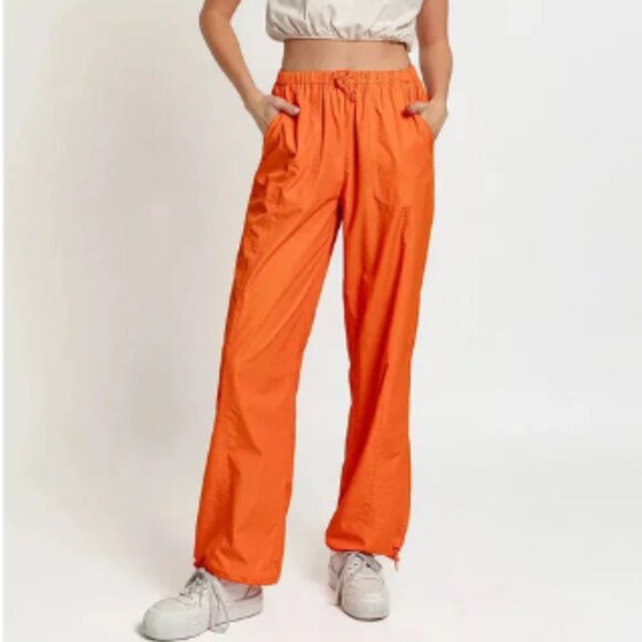 Ankle-Tie Jogger Pants - Picture 1 of 5
